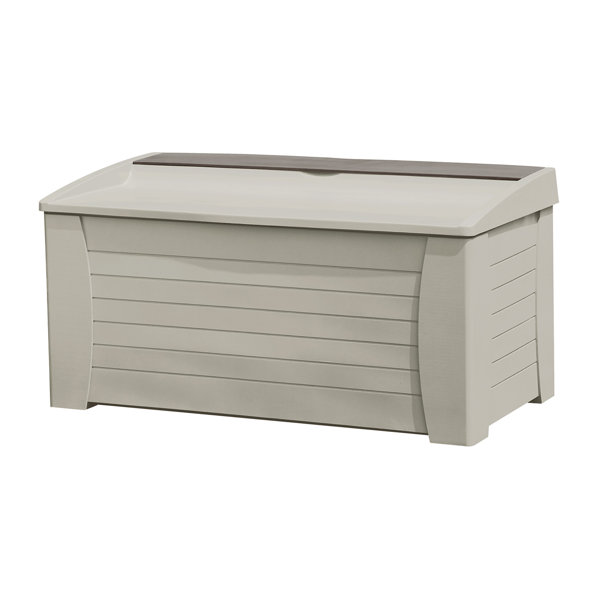 Suncast 127 Gallon Plastic Storage Bench & Reviews Wayfair